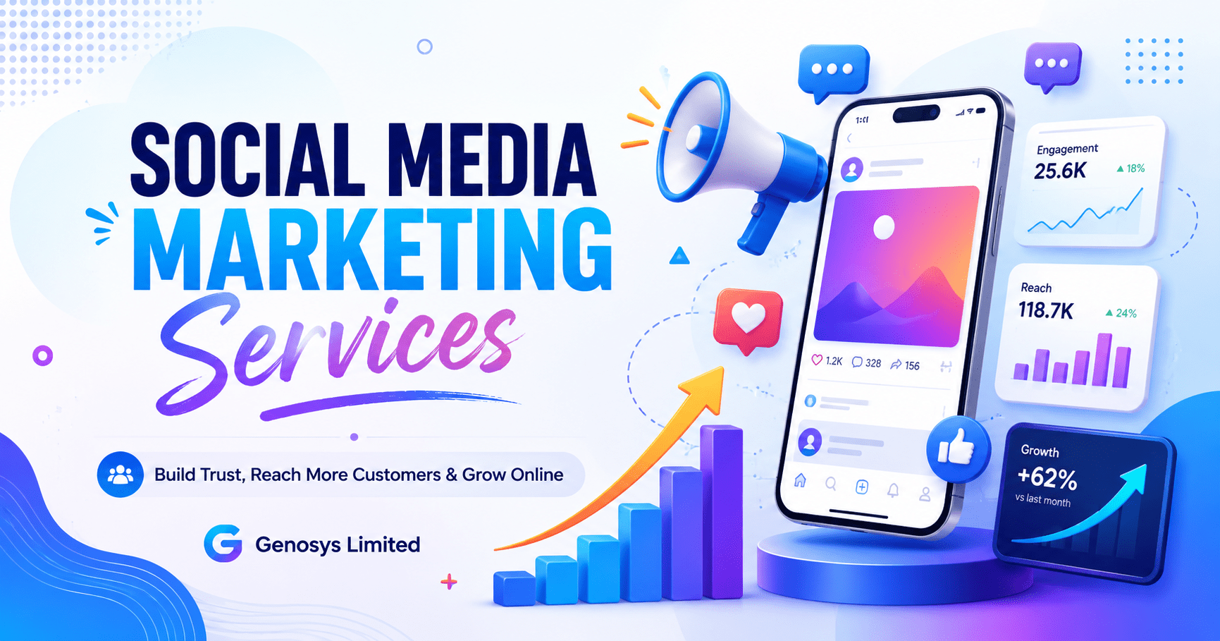 Social media marketing services for UK businesses