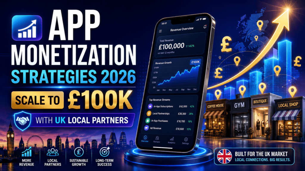 App monetization strategies 2026 with UK local partners and mobile app revenue growth