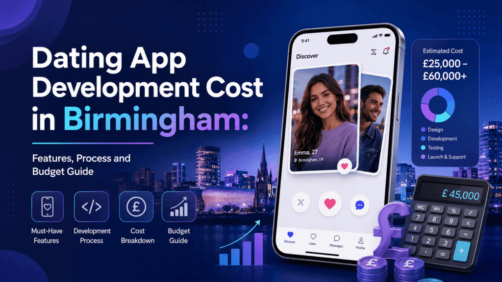 Dating app development cost Birmingham guide with features process and budget planning