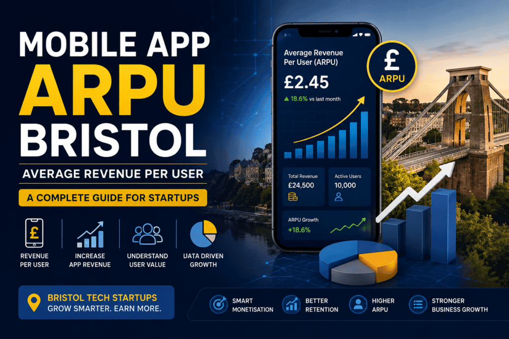 Average Revenue Per User for mobile apps Bristol startups guide