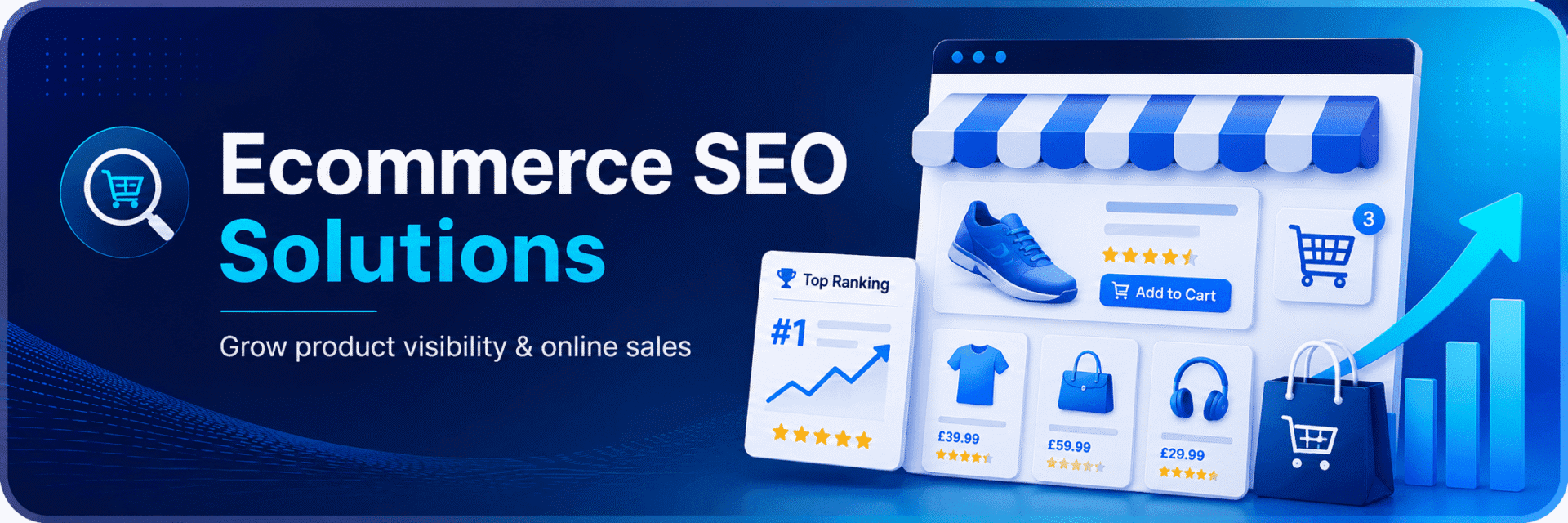 Ecommerce SEO solutions for UK online stores to improve product rankings and sales