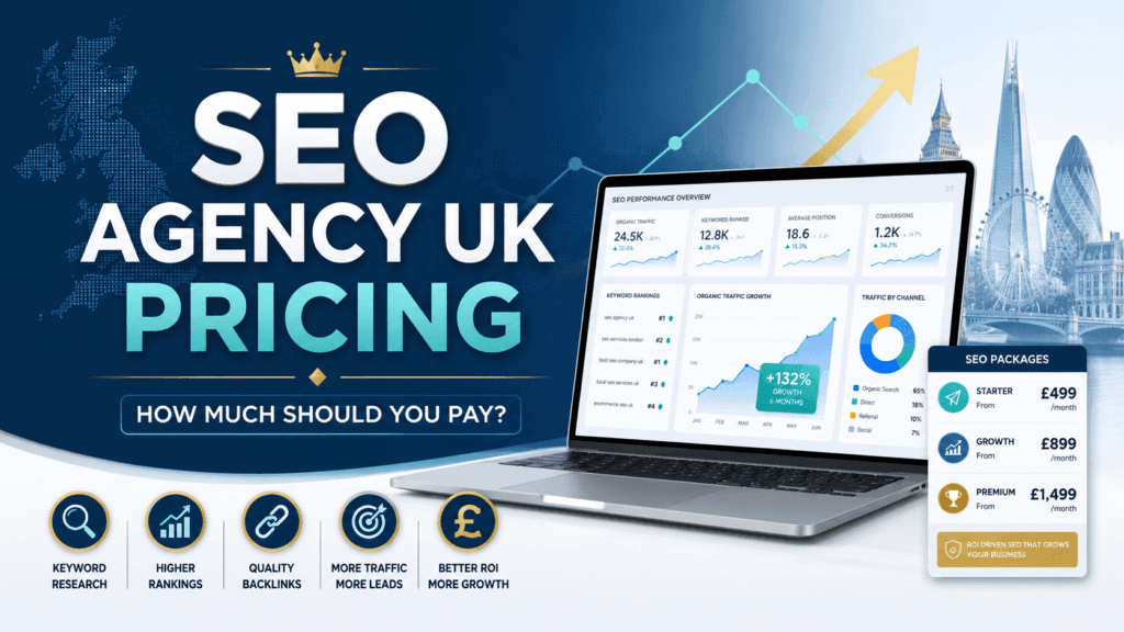 SEO pricing UK package checklist for local SEO technical SEO content and reporting
